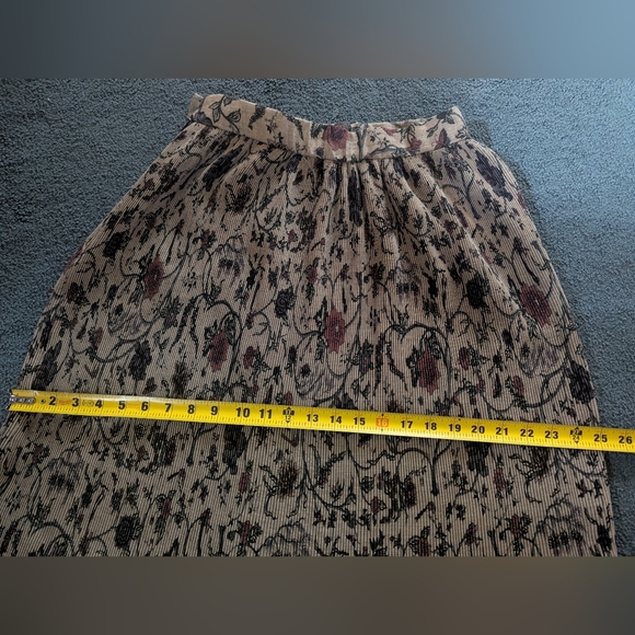 Vintage Krist Gudnason floral prairie skirt - Picture 11 of 12